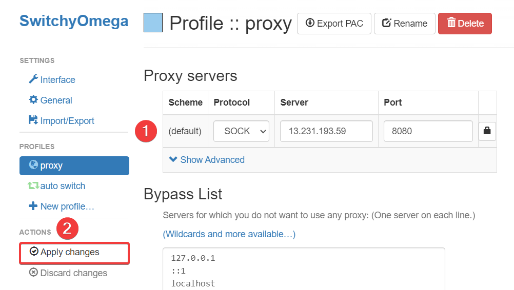 Web Proxy