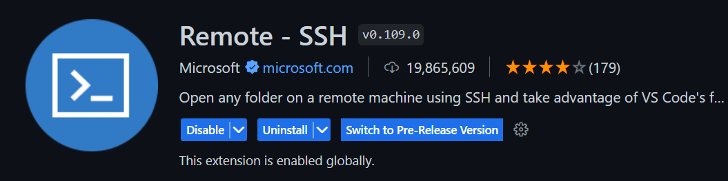 Remote - SSH